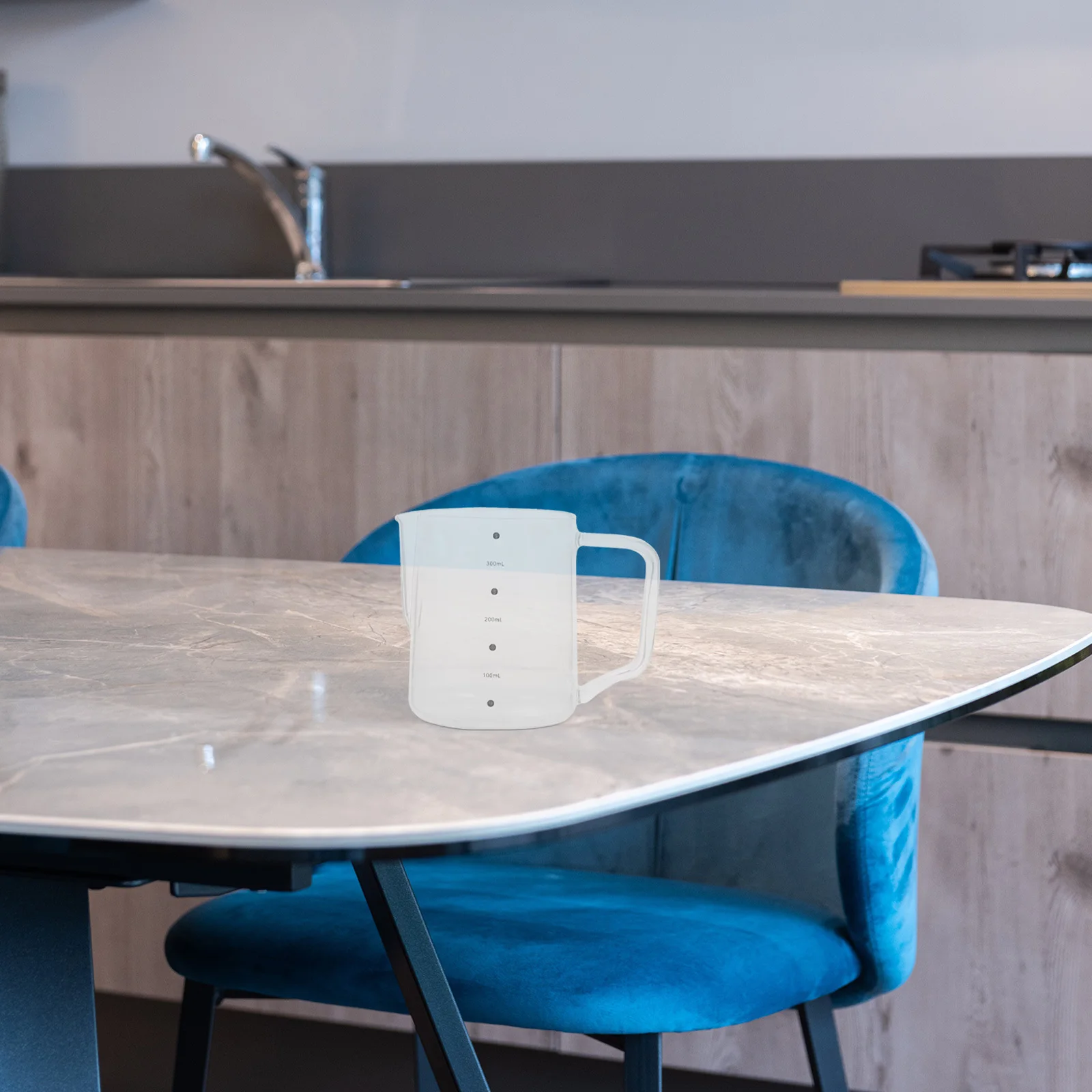 

1 шт., стеклянный кофейник, чайник, термостойкий кувшин для молока, чайник, товары для дома, прозрачный многоцелевой мерный контейнер