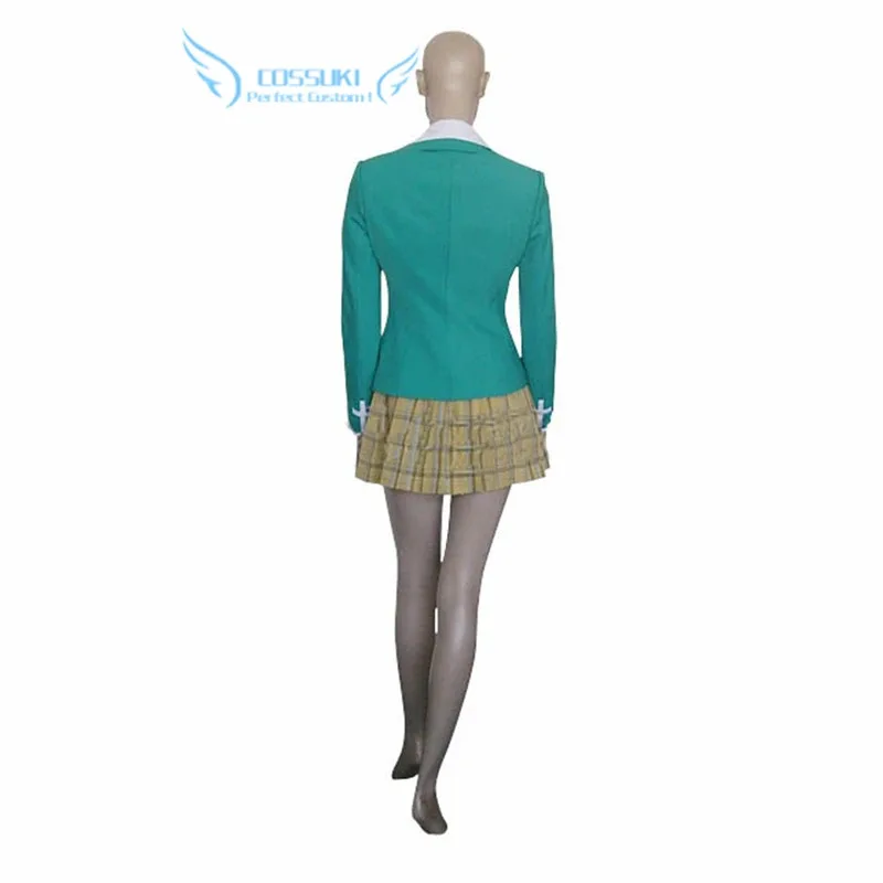 

CyAnime Rosario Vampire Moka Akashiya, униформа, карнавальный костюм для Хэллоуина, Рождества, карнавала, новогодней вечеринки, костюм