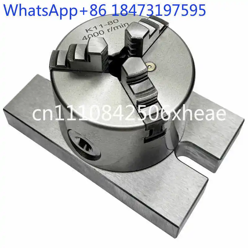 Drilling machine Milling machine Machining center Worktable Vertical three-jaw self-centering chuck 125 160 200 250 320