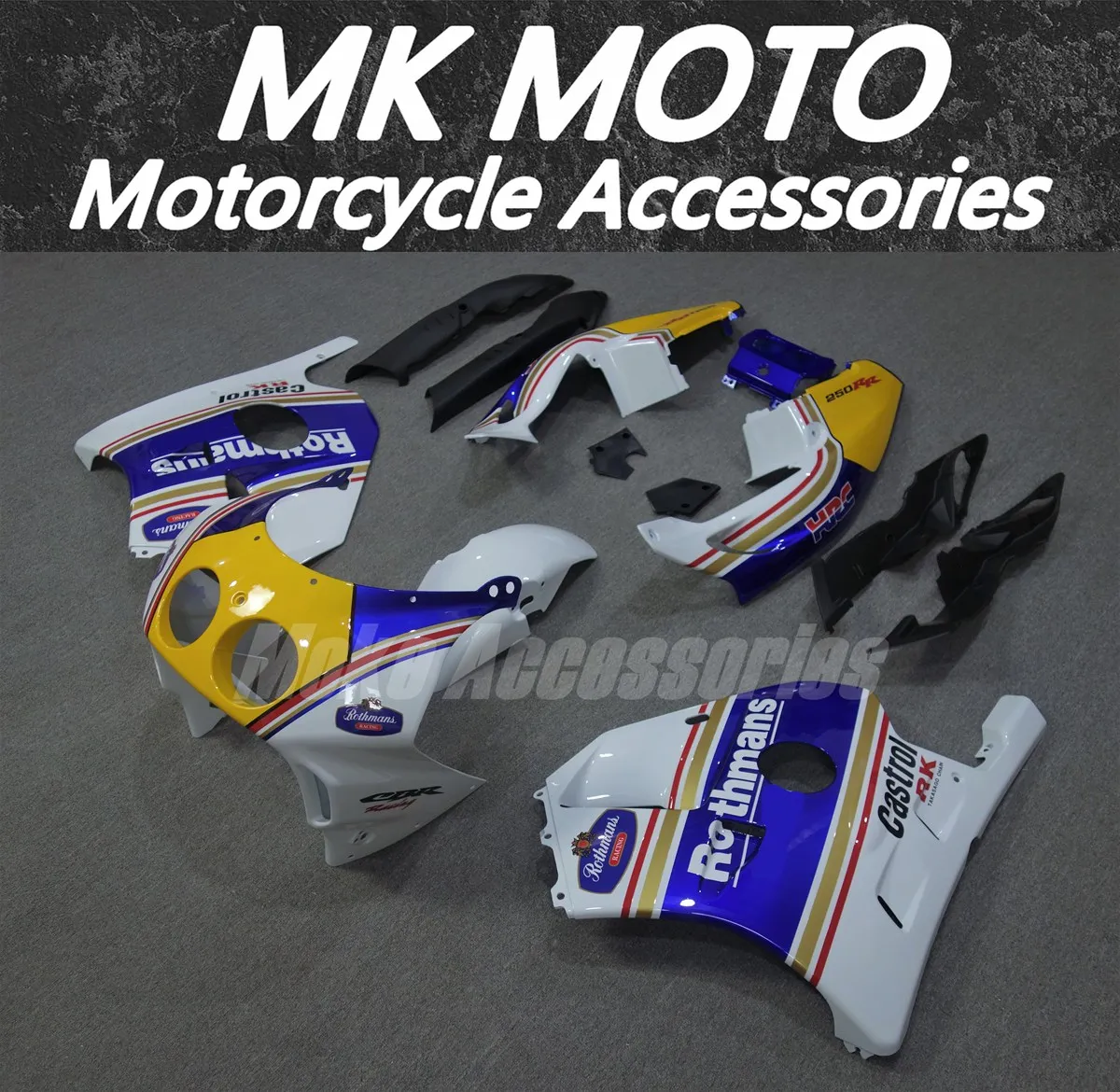 Fairings Kit Fit For Cbr250rr Mc22 1990 1991 1992 1993 1994-1999 Bodywork Set High Quality ABS Injection White Yellow Blue