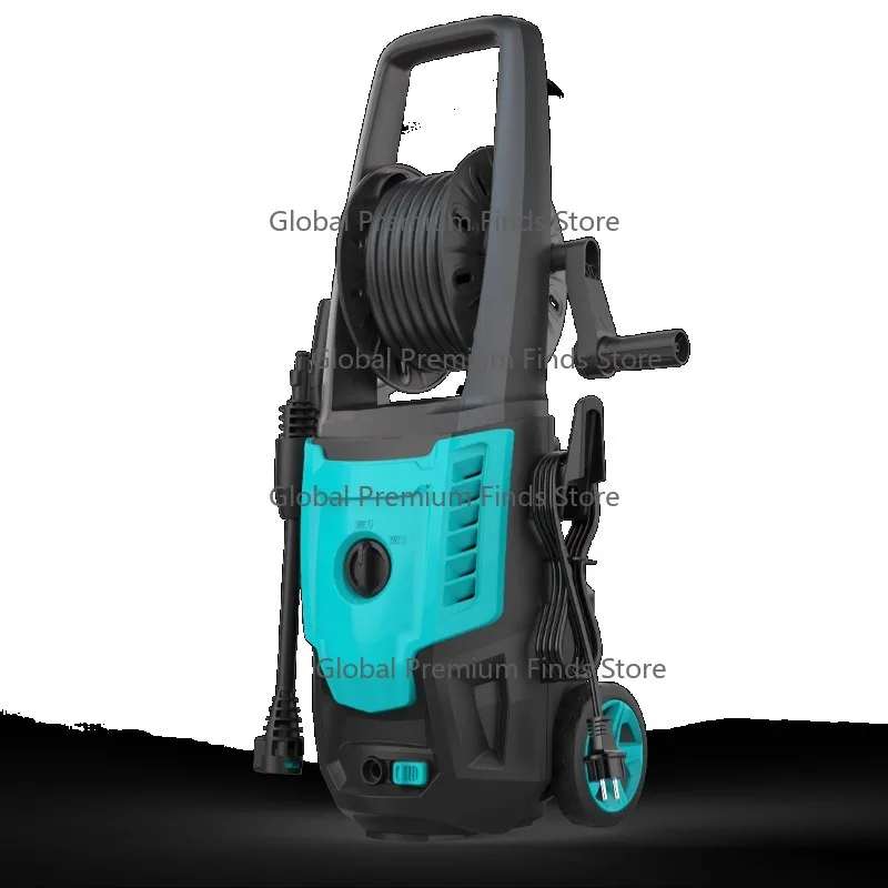 

Электрический насос высокого давления для автомойки — профессиональный, 1400 Вт, 10.5 МПа, металлический/спиральный корпус