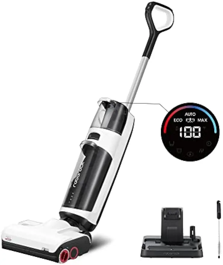 

roborock Dyad Pro Wet and Dry Vacuum Cleaner with 17000Pa Intense Power Suction, Vanquish Wet and Dry Messes with DyadPower, Sel