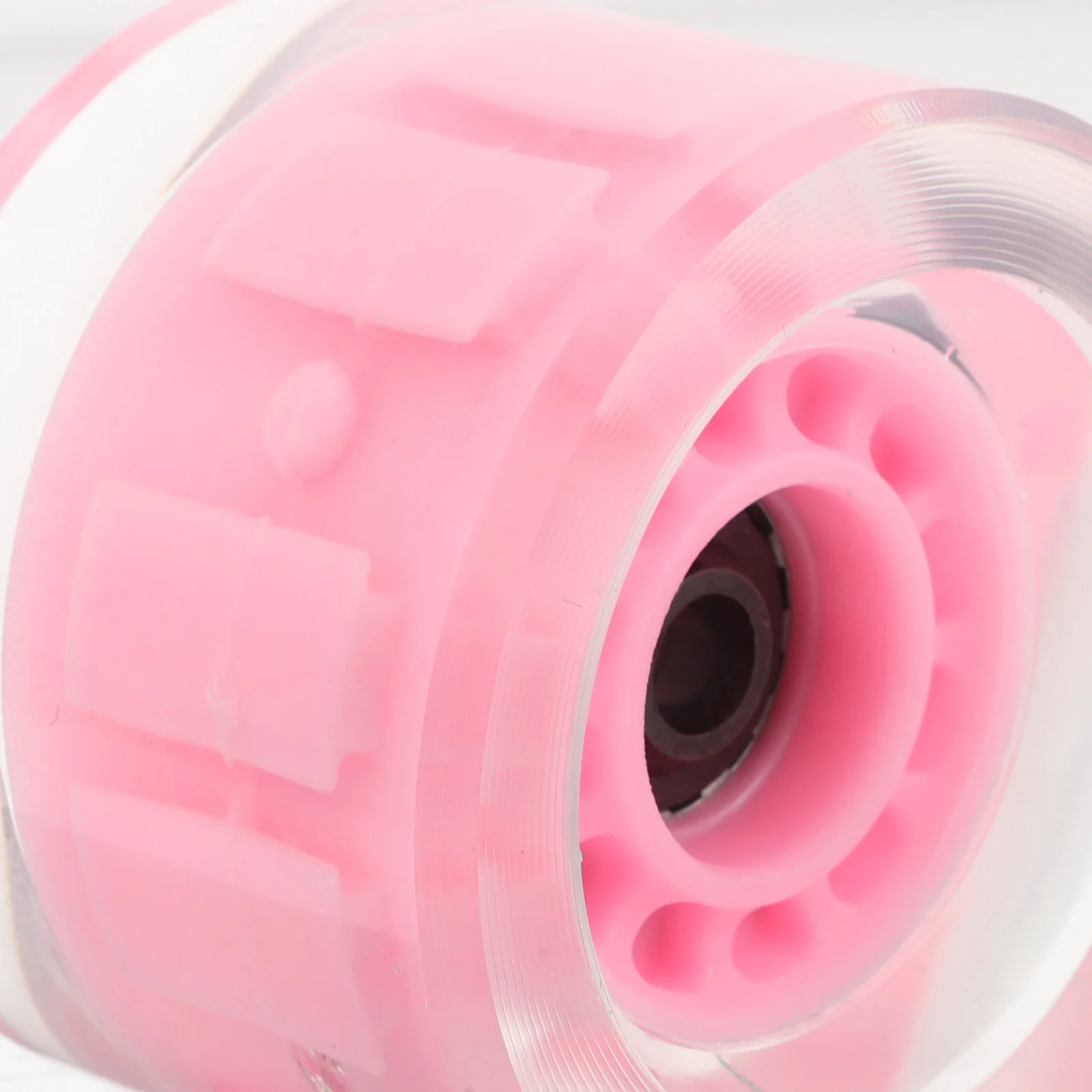 4 قطعة عجلات وامضة Longboard تضيء عجلات كروزر Pu لركوب الشارع ليلا استخدام استبدال عجلة التزلج مجموعة التزلج