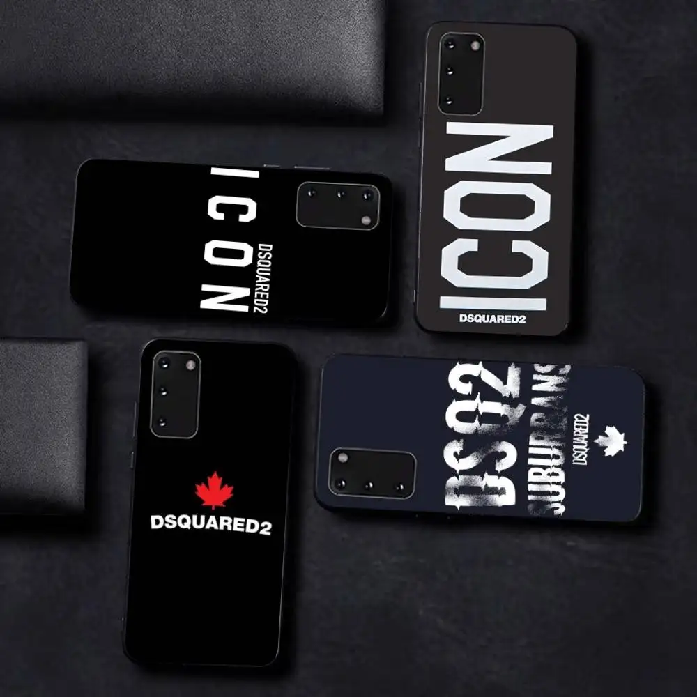 Fashion D-DSQUARED2 Phone Case For Samsung S 24 Fe 25 Ultra Plus 20 Lite 21 30 22 23 24 22 Ultra 5G Fundas