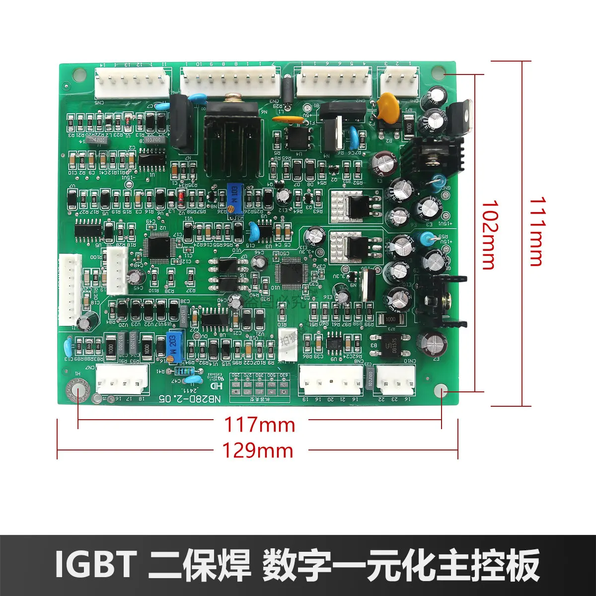 Digital Gas Shielded Welding Machine Control Board NB28D - No Display Main Board NBC/MIG-350/500 Welding Machine Main Board