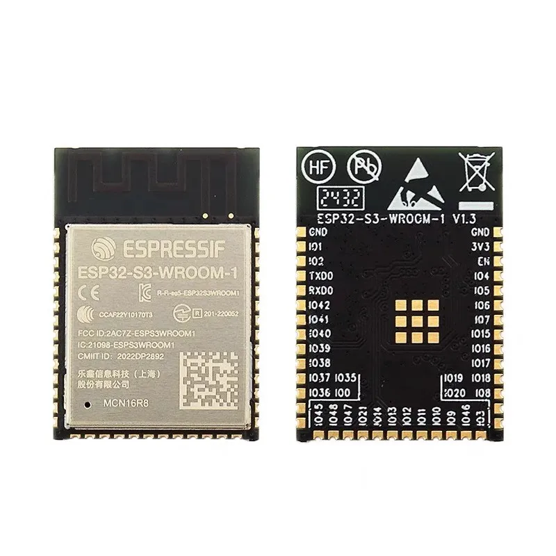 Nowy, oryginalny moduł ESP32-S3-WROOM-1-N16R8 Wi-Fi+ Bluetooth 16MB 32-bitowy dwurdzeniowy MCU dostępny od ręki. — zdjęcie produktu 2