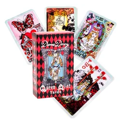 Mysterieuze Koningin Alice Tarot Orakelkaart Augur Bordspel Magische Waite Tarot Kaarten