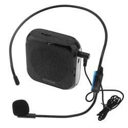 Rolton K400 3 Colors Portable Wired Mini Audio Speaker Megaphone Voice Amplifier Loudspeaker Microphone Waist Band Clip