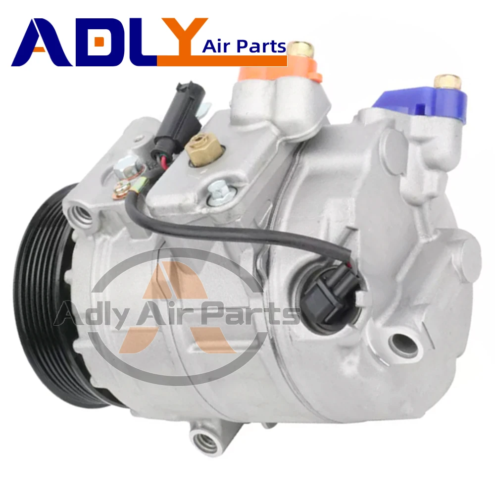 7SEU16C A/C ضاغط التيار المتردد لسيارات BMW E60 E65 E66 525i 525xi 528i 528xi 530i M5 6512410 64529174803 64529122620 4471706022 2021736 AM