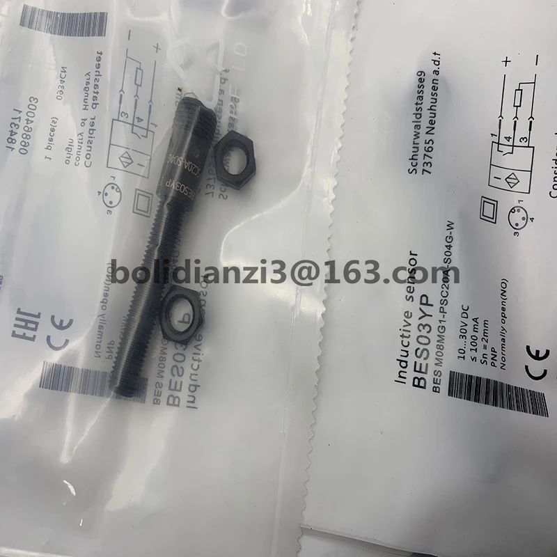 Sensor de interruptor de proximidade indutivo original BES M08MG1-PSC20A-S04G-W BES03YP em estoque