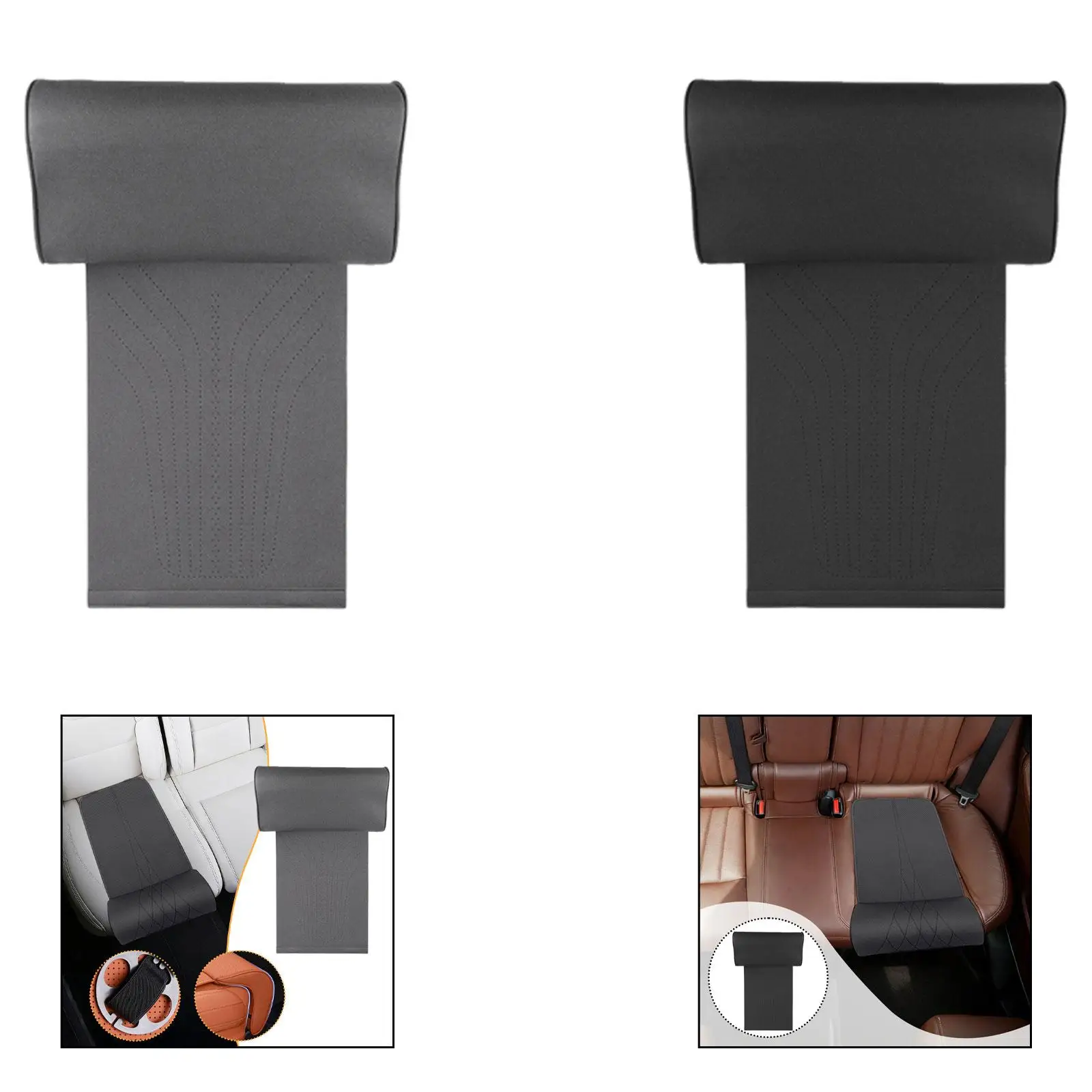 Auto Seat Leg Support Extension Cushion Leg Rest Pillow Wear Resistant Versatile Automotive Accessories Extended Thigh Pillow