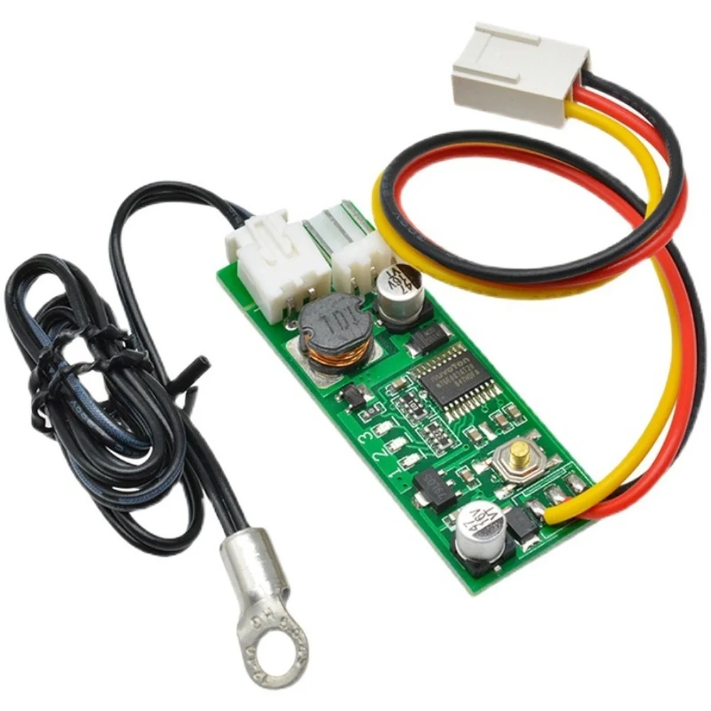 DC 5V/12V For PWM Temperature Controller Control Board Module Switch Features Low-temperature Fan Shutdown
