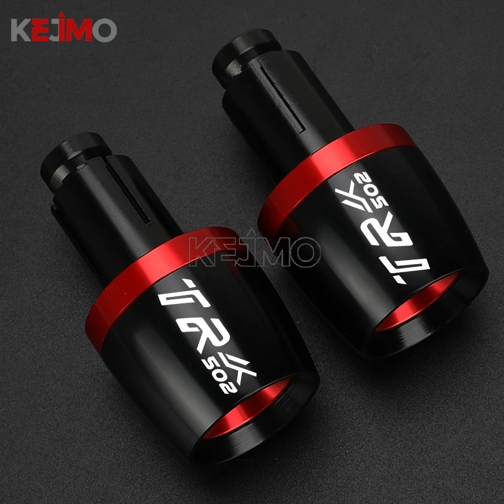 

22MM Motorcycle Accessories Handle Bar Handlebar Grips Cap End handle Plugs cap CNC For Benelli TRK 502 502X TRK502 TRK502X 502
