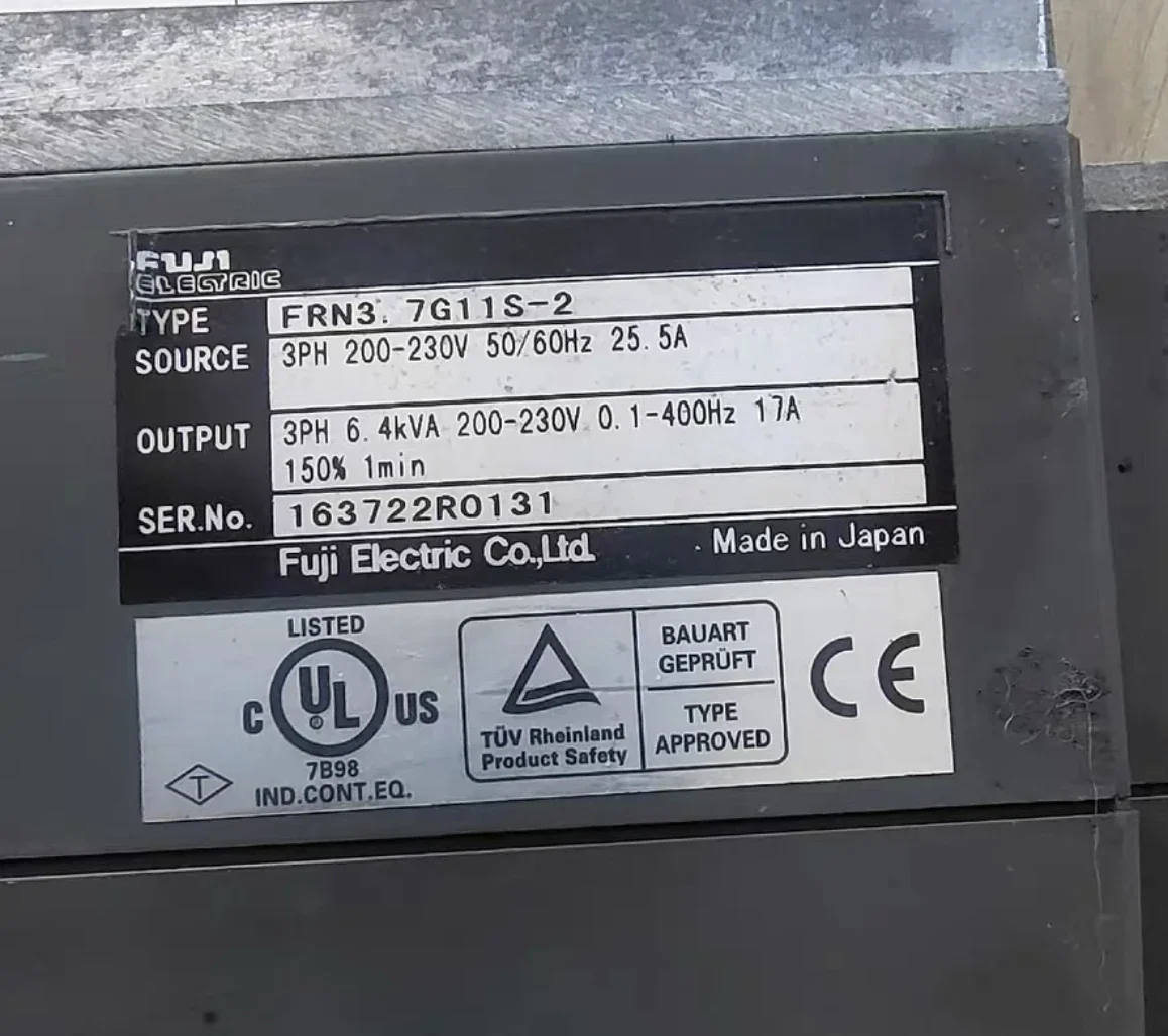 中古周波数変換器,g113.7 kw,220v,frn3.7,G11s-2