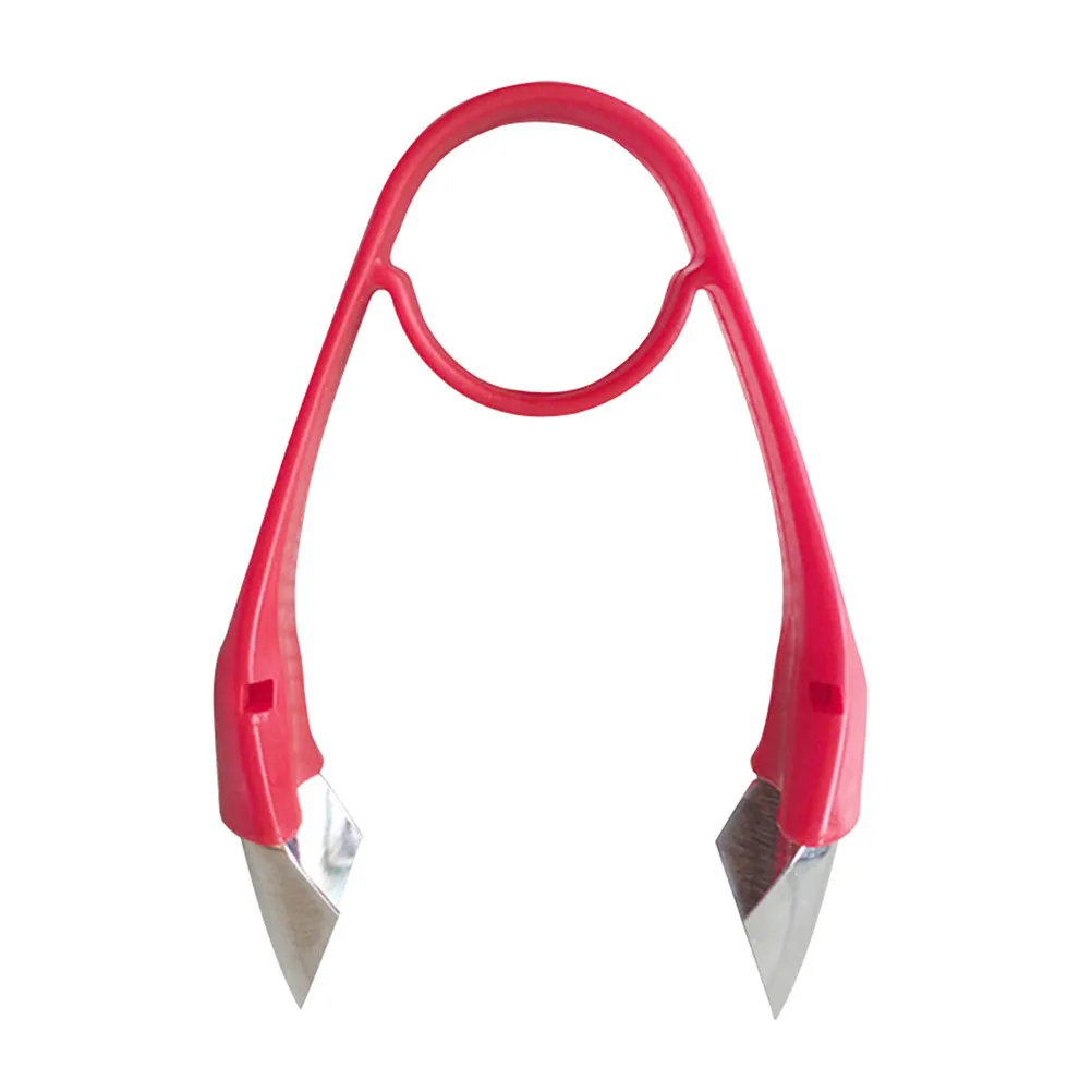 Stainless Steel Strawberry Huller Red Color Stem Remover Kitchen Tool Tomato Cherry Core Remover Fruit Corer Strawberry Corer view 6
