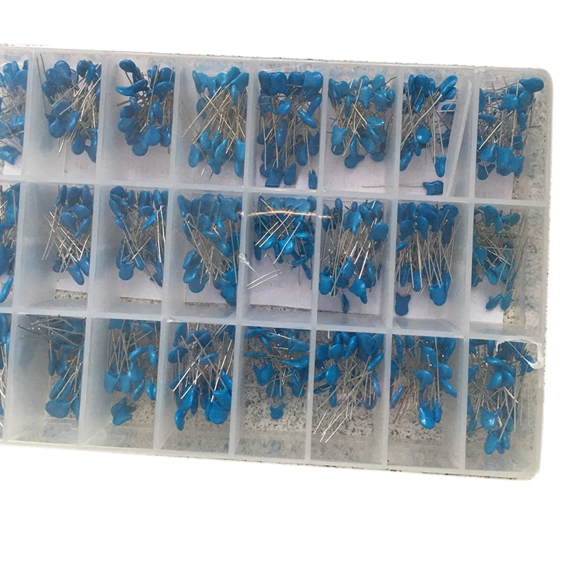 700PCS/Lot 1KV 1000V 10PF-821PF 24Values Assorted Kit High-Voltage Ceramic Capacitors Package