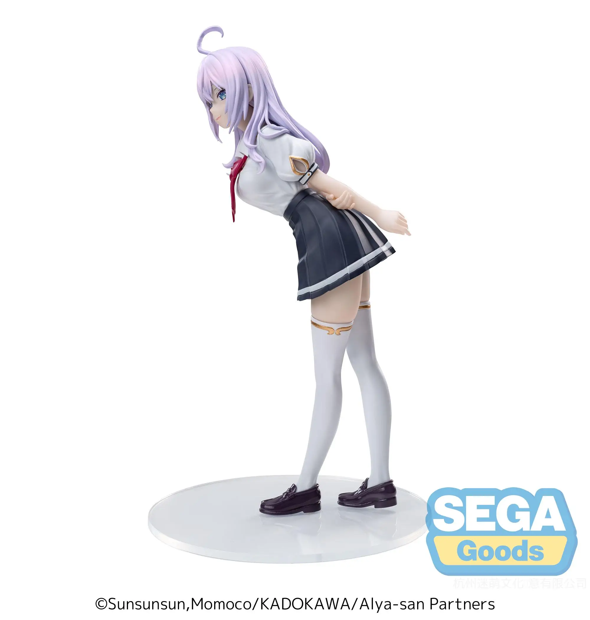 SEGA Alya Sometimes Hides Her Feelings in Russia Anime Alya Luminasta Summer Uniform Action Figures Model Figurine