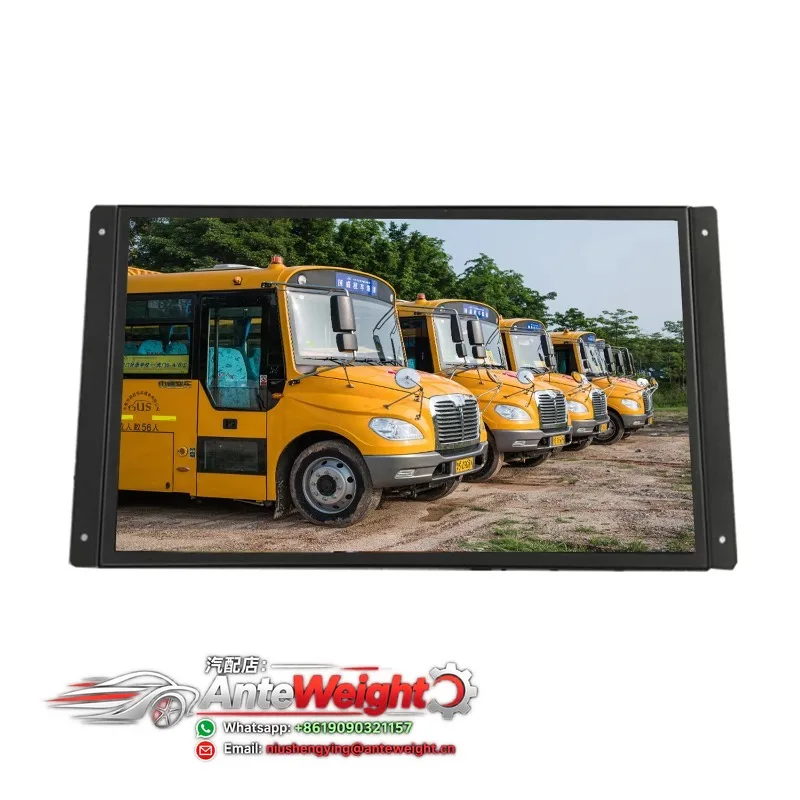 21.5 Inch 1080P Wall Mounted Bus Monitor Video Input Vehicle LCD Video Display Screen RV Monitor