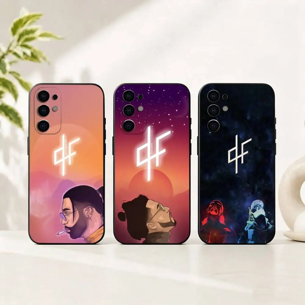 PNL Ademo N.O Phone Case For Samsung S25,S24,S21,S22,S23,S30,Ultra,S20,Plus,Fe,Soft Silicone Black Cover