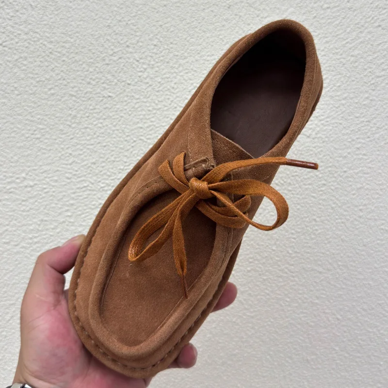 

SJBOB Designer Suede Leather Women's Loafers Casual Best Quality Flat Shoes Comfortable Breathable Trendy Ladies Walking Shoes