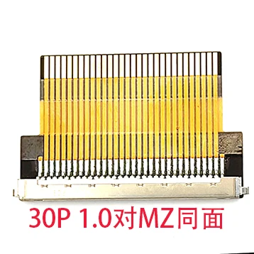 Dupont 2.0หัวเข็มขัด1.0-30P Samsung LG Huaxing LVDS สายจอ LCD แปลง FPC บอร์ดอะแดปเตอร์