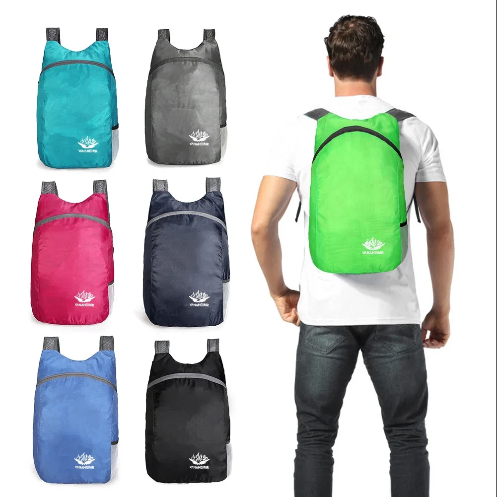 Foldable Mini Backpack For Man Women Lightweight Travel Daypack Bag Folding Sport Backpack Ultralight Waterproof Gym Bag Pack