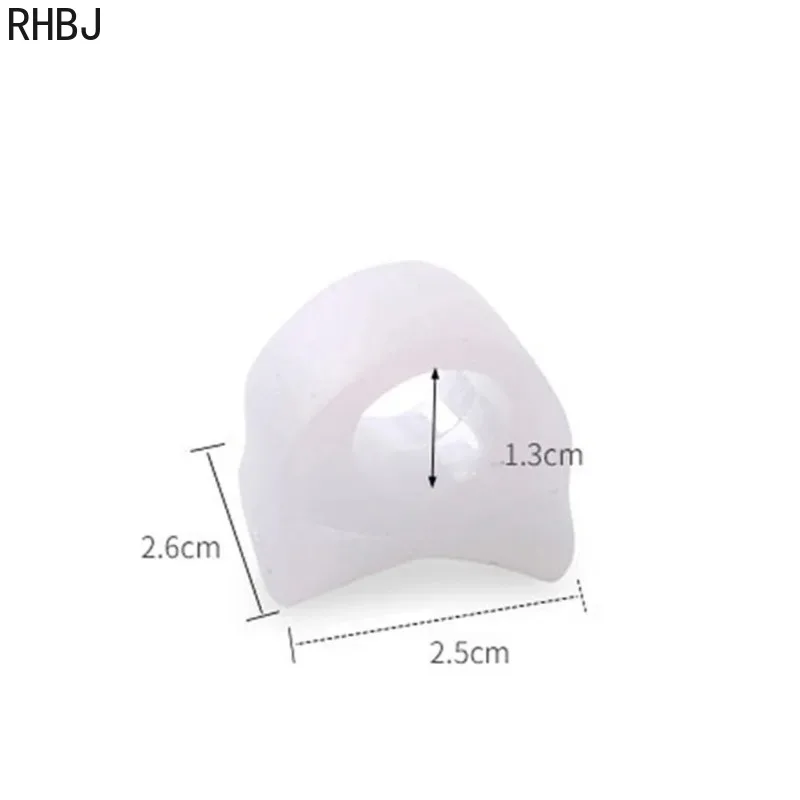 RHBJ 2pcs =1Pair Foot Care Tools Silicone Gel Hammer Valgus Protector Corrector Toe Separators Bunions Pain Relief Orthopedic