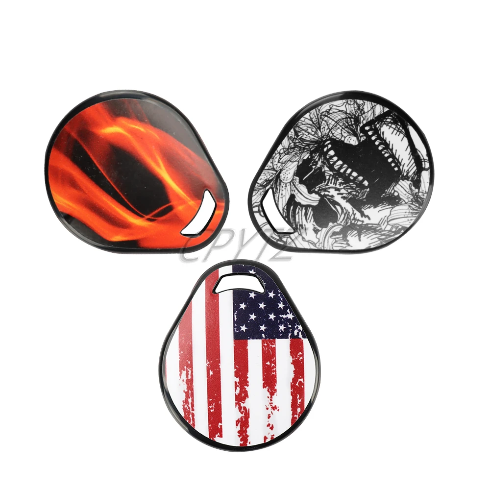 New Motorcycle key cover key fob Key Case Sticker kit fit For Harley Touring Sportster XL883 1200 Softail FL/FXST VRSC 2007-2016 view 2