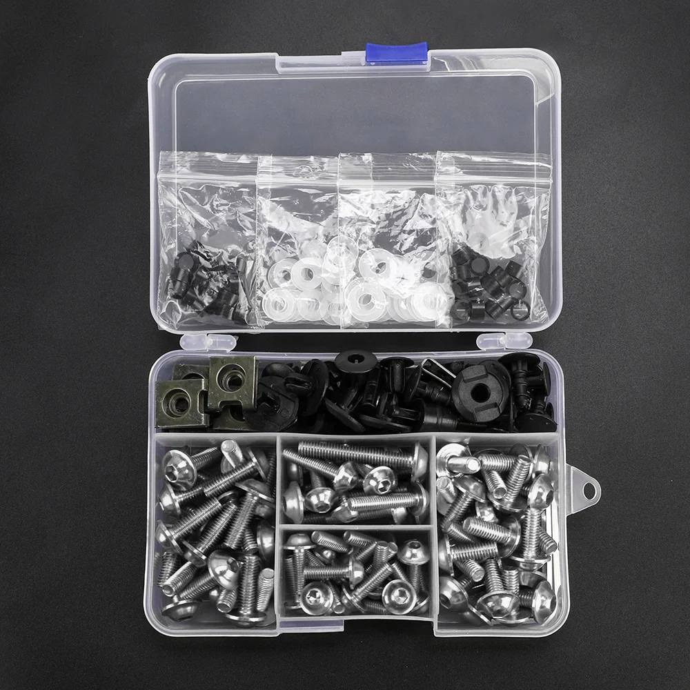 For Zontes ZT250R 310X ZT310R V/T/X/M/R 310 350 M125 G1-125 ZT125-U Motorcycle Accessories Fairing Bolts Kit CNC Aluminum Screws