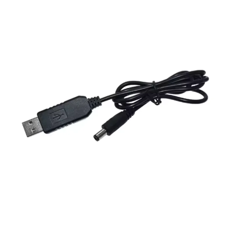 1-10 Uds. Línea de refuerzo de energía USB DC 5V a DC 9V/12V módulo elevador Cable adaptador convertidor USB enchufe de 2,1x5,5m