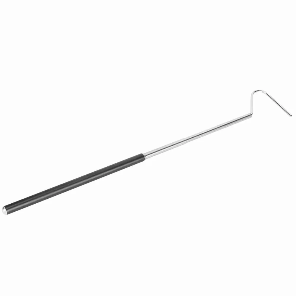Stainless Steel Reptile Catcher Anti-Slip Handle Ergonomic Handle Extensible Catcher Telescopic Design Animal Capture Tool