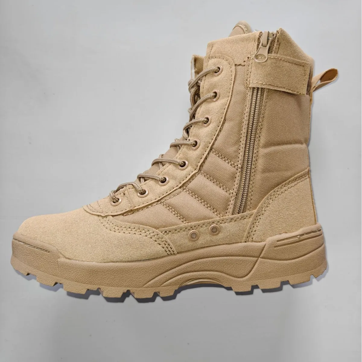 Tactical Military Boots Waterproof Special Force Desert Combat Army Boots Outdoor Hiking Ankle Boots for Men Ensure Safety Shoes