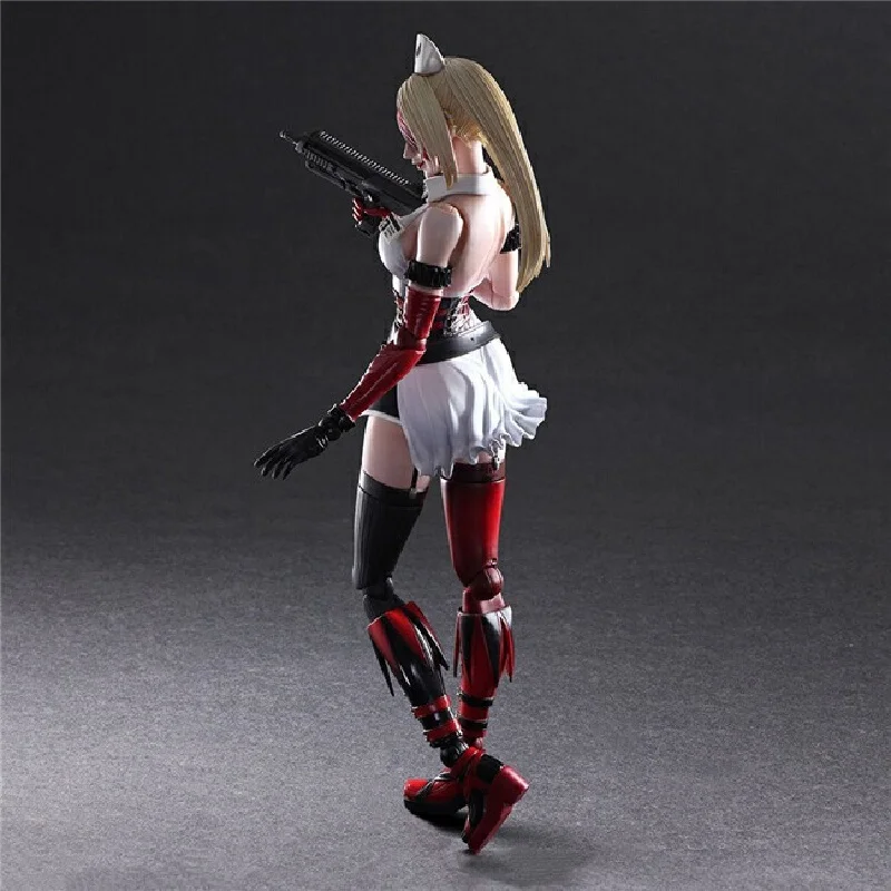Figur Aksi Play Arts Harley Quinn DC, Boneka Koleksi yang Dapat Digerakkan, The Suicide Squad Harleen Quinzel, Mainan Model, Hadiah Ulang Tahun