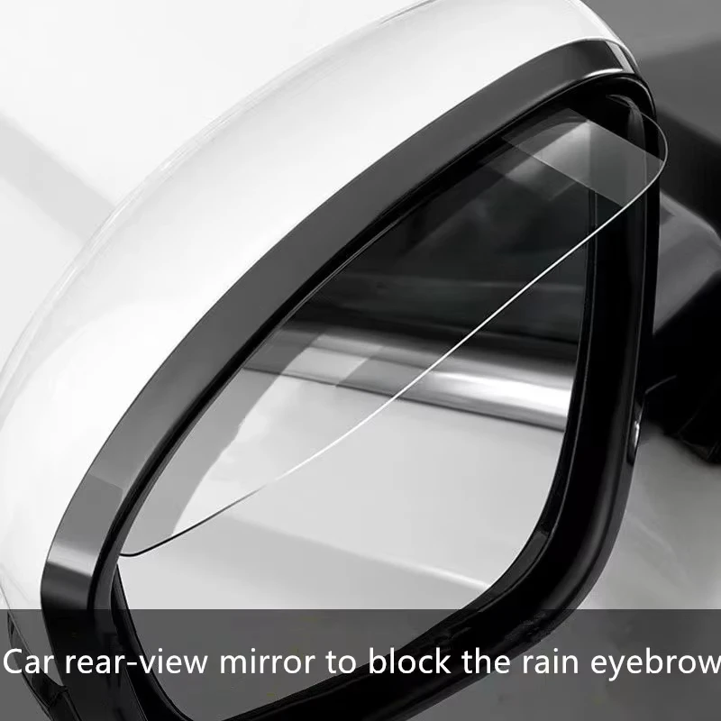 

1 Pair Car Rearview Mirror Eyebrow Rain Cover For Ford Focus Mondeo Kuga Fiesta MK7 Escort Explorer Edge 2 4 MK2 MK4