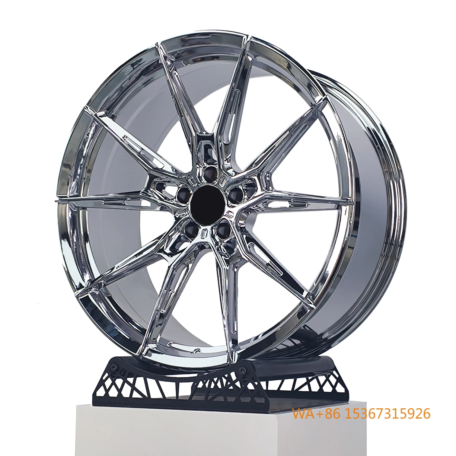 

New 19 20 Inch Forged Multi Spoke Alloy Wheel High Gloss Universal Multi Lug Fit Sedans SUV Performance Upgrades 9 Year Warranty