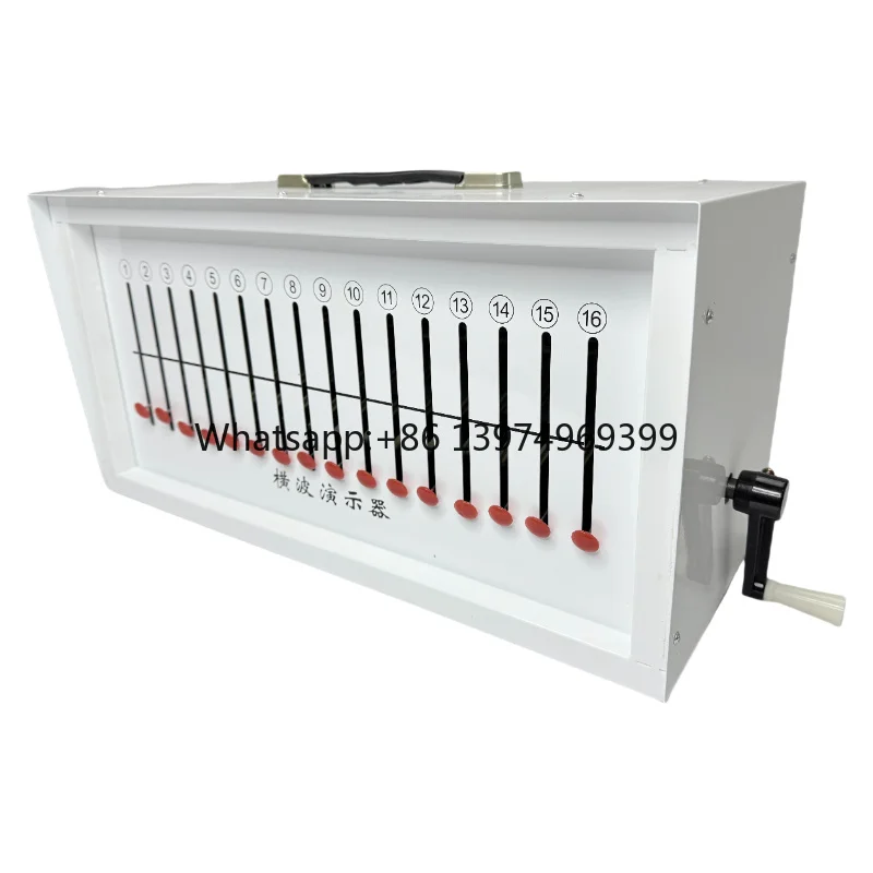 Longitudinal and Transverse Wave Demonstrator Box Type Longitudinal Wave and Transverse Wave School Physics Experiment Equipment