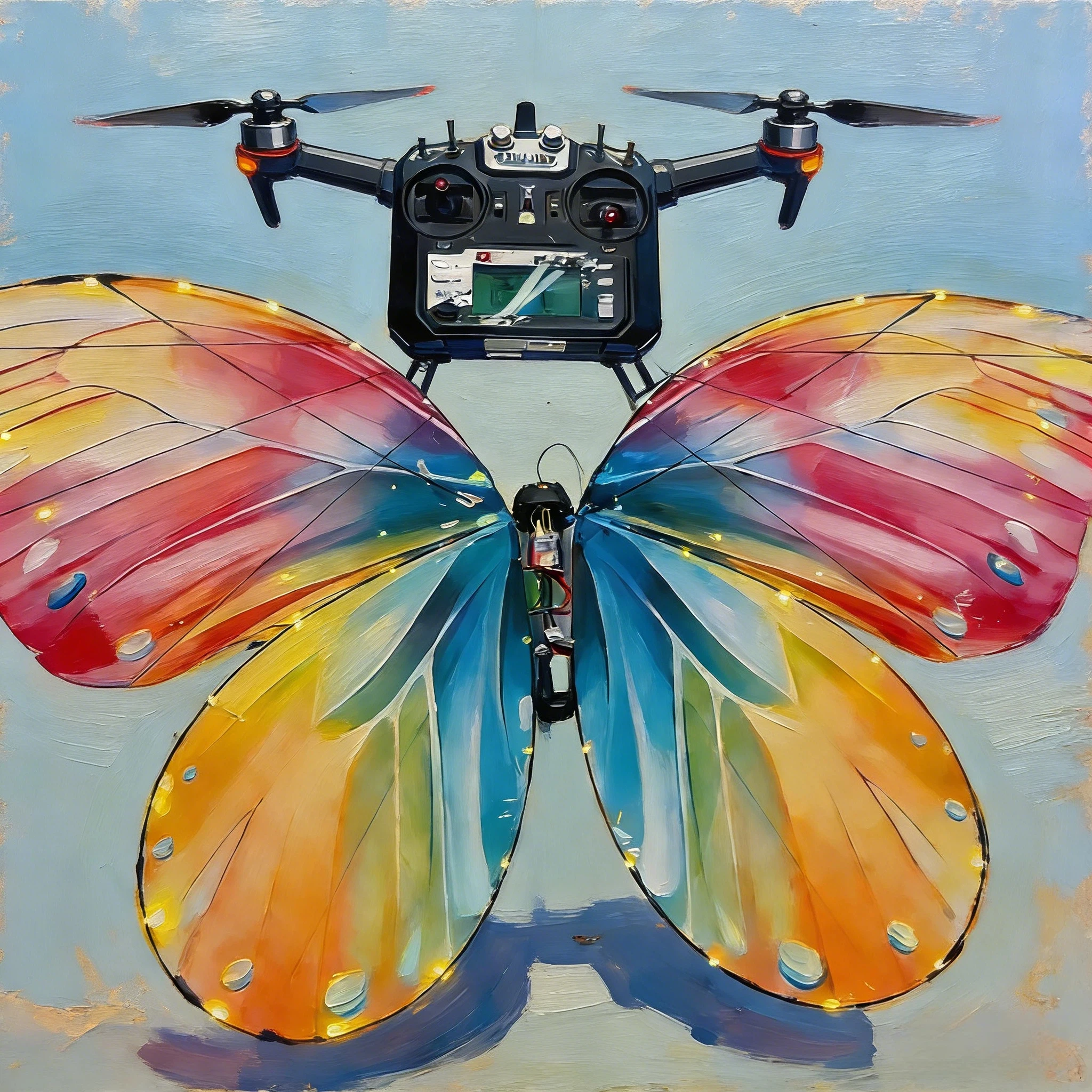 

Волшебный светодиодный радиоуправляемый дрон-бионик с разноцветными светящимися крыльями, романтический летающий декор для предложения руки и сердца, свадьбы, дня рождения