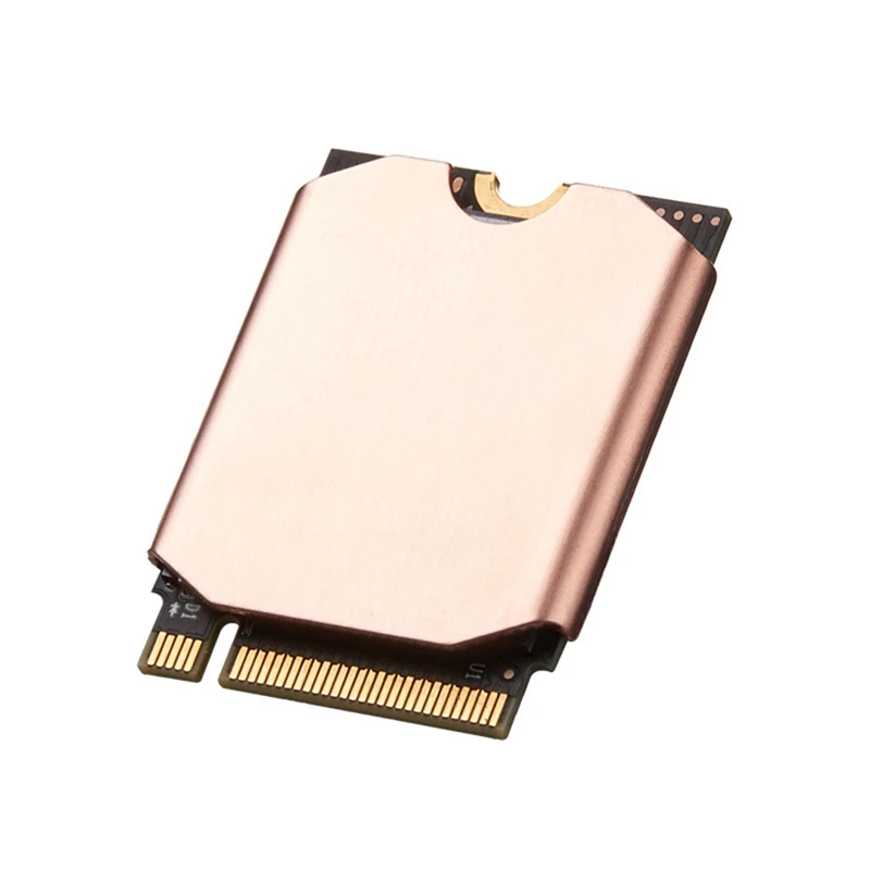 M.2 2230 SSD Heatsink M2 NVMe Solid-State Hard Disk Copper Radiator for 2230 SSD Heat Sink Game Console Thermal Pad,A