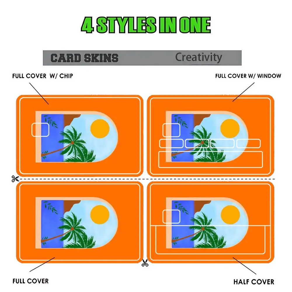 Art David H-Hockney Credit Card Skin Stickers for Bank Card Bus Metro Card Sticker Waterproof Women Gift