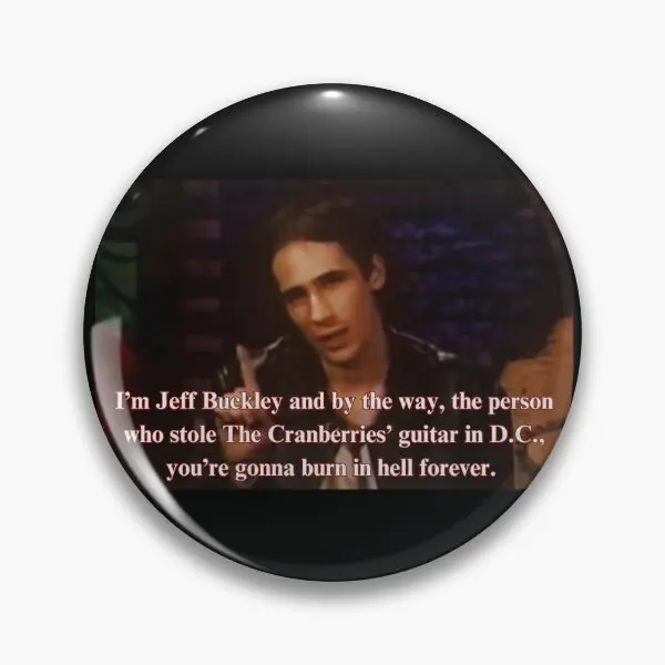 بروش Jeff Buckley للنساء ، جيتار التوت البري St ، دبوس زر ناعم ، مجوهرات قبعة الياقة ، دبوس طية صدر العشاق ، ديكور لطيف ، بروش أنيق #1