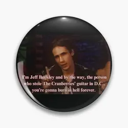 Jeff Buckley The Cranberries Guitar St  Soft Button Pin Cute Decor Collar Hat Jewelry Lover Lapel Pin Fashion Women Brooch
