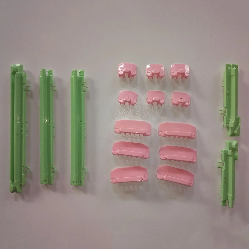 17Pcs Motif Cam L-Point Cams Lace Carriage Spare Parts For Brother Knitting Machine Accessories KH860 KH871