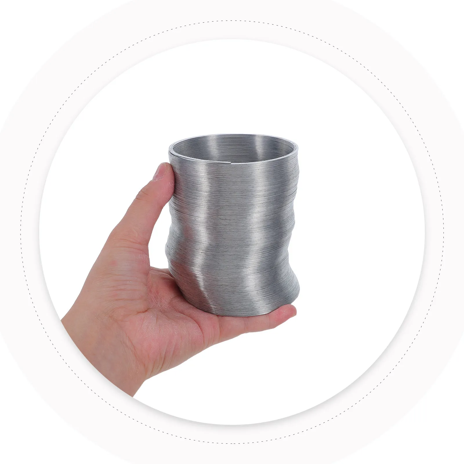 Long Wave Spring Laboratory Equipment Heavy Duty Metal Coil Physics Demonstration Spring Stem Wave Motion Experiment Classroom