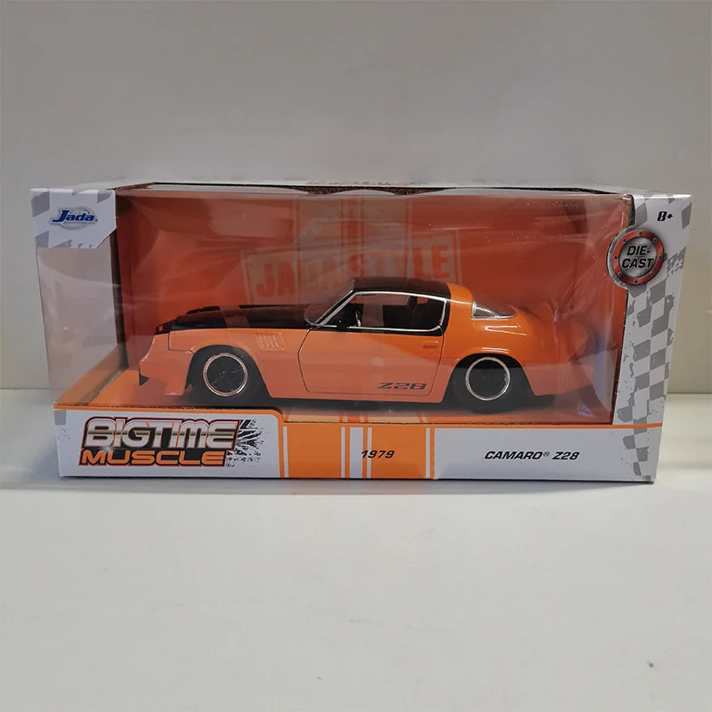 Jada-Camaro Z28 Muscle Car Miniature, Échelle 1:24, Alliage 1979, Simulation, Moulé Sous Pression, Modèle Classique, Souvenir, Affichage, Cadeaux