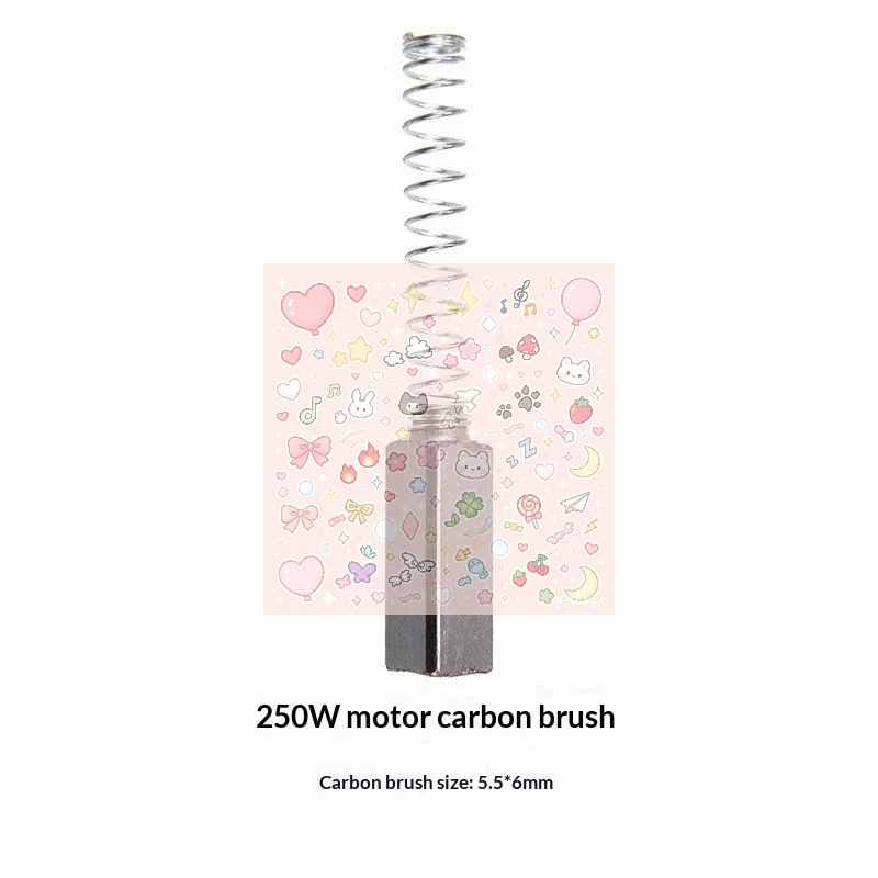 10Pcs Premium 180/250W Sewing Machine Overlock Machine Carbon Brush Replacements