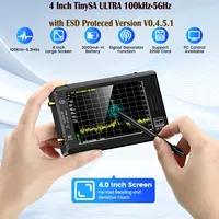 New Original TinySA ULTRA Handheld Tiny Spectrum Analyzer TinySA 4 Inch Touch Screen Build in Battery