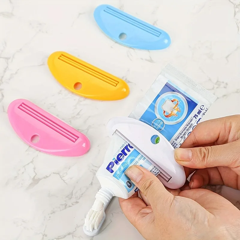1 multi-functional manual toothpaste dispenser, cream tube squeezer, bathroom squeeze cream squeeze clamp - Detail 1