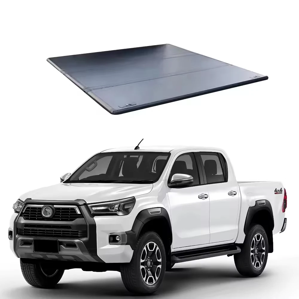 Soft Roll Up Truck Bed Cover Folding Tonneau Cover For Toyot Tacoma