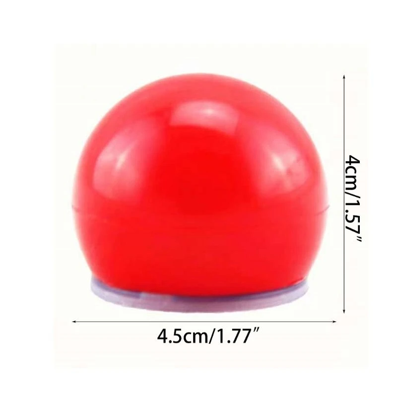 F92B LED Light Up Redish Clown Naring trae felicidad a las actuaciones fiesta 1 set