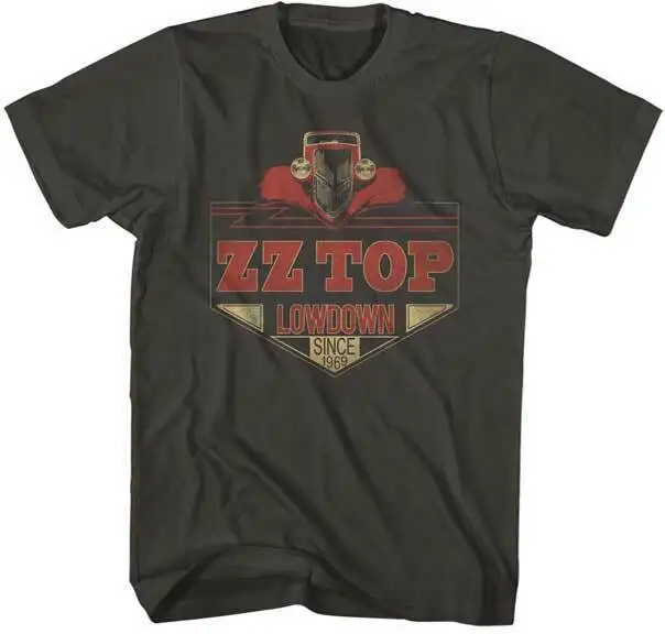 ZZ Top Lowdown Since 1969 Men's T Shirt Rock Music Band Merch